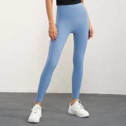 Solid Color High Waist Yoga Legging Athletic soft Women Sport Pant Tight Butter Gym Comprehensive Training Jog Back Waist Pocket