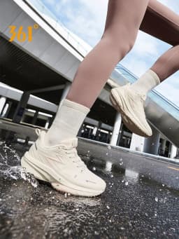 361 Degrees Rain-block 8.0 Women's Running Shoes Fleece Lined Waterproof Anti-Slip Warm Comfortable Sneakers Female 682542224