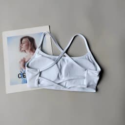 Solid Color Soft High Strength Women Fitness Bra Tight Sport Top Gym Top Training Gym Yoga Underwear Tight With Chest Pad