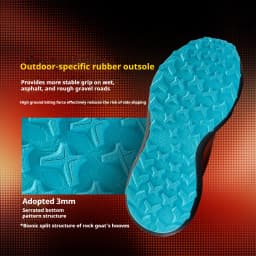 BMAI Trail Running Shoes for Men Breathable Outdoor Man Sneakers Lightweight Men's Sports Shoes Cushion Mountain Jogging Sneaker