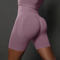 Women Shorts Yoga Fitness Shorts Running Cycling Shorts Breathable Sports Leggings Seamless High Waist Summer Workout Gym Shorts