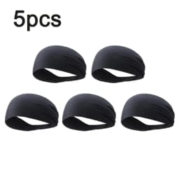 Ultra-thin sports sweatband breathable absorbent headwrap sweat hair head band soft smooth outdoor fitness yoga headband