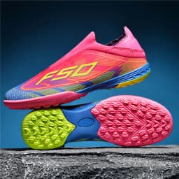 New Men's Soccer Shoes Grass Adult Fg Turf Futsal Comfortable Football Boots Ultralight Sport Indoor Non-Slip Training Cleats