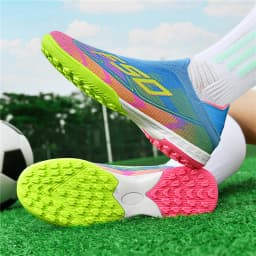 New Men's Soccer Shoes Grass Adult Fg Turf Futsal Comfortable Football Boots Ultralight Sport Indoor Non-Slip Training Cleats