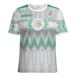 Mexico Soccer Jersey Men, Breathable Football Shirt Short Sleeve Mexican National Team Style Fan Jersey