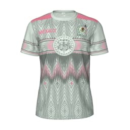 Mexico Soccer Jersey Men, Breathable Football Shirt Short Sleeve Mexican National Team Style Fan Jersey
