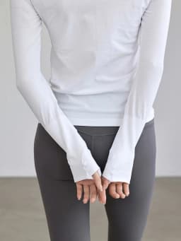 Women's Autumn & Winter Yoga Comprehensive Training Top High-Elastic Slim Crew Neck Quick-Dry Sports Long-Sleeve Fitness Clothes