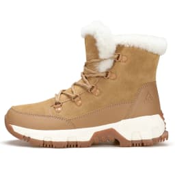 HUMTTO Women's Hiking Boots Winter Leather Snow Trainers Luxury Designer Trekking Boots Outdoor Casual Shoes 2024 Woman Sneakers