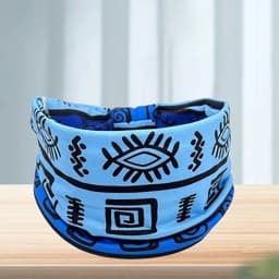 African Pattern Print Twist Elastic Hair Band Wide Hairbands Bandana Turban Knot Headwrap Fashion Cotton Stretch Headband