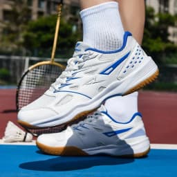 Men Professional Volleyball Shoes Unisex Sports Breathable Damping Shoes Women Mesh Wear-resistant Sneakers Badminton Shoes New