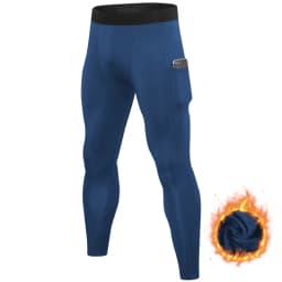 Men's Autumn and Winter Warm Running Tight Leggings Sports Gym Fitness Jogging Pants Fast Dry Running Compression leggings