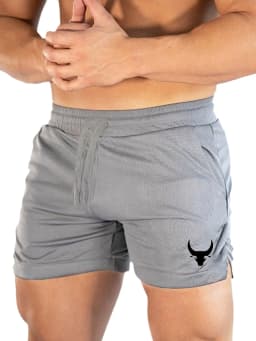 Men's Geometric Pattern Basketball Shorts with Mid Waist Micro Elastic Quick Drying Breathable Sports Pants for Running Fitness