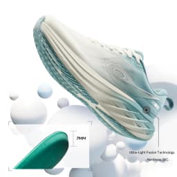 QIAODAN DS2 Men's Jogging Shoes 2026 Mesh Shock Absorption Training Sport Shoes Breathable Running Sneakers QXB023253217R
