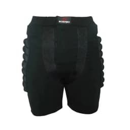Black Sports Skiing Skating Snowboarding Shorts Hip Protective Bottom Padded for Ski & Roller Skate & Snowboard Hip Protection