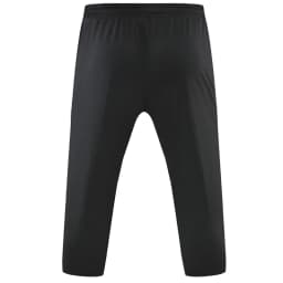 3/4 Pants Compression Spandex Runnining Quick Dry Gym 7 Points Pant Zipper Pockets Joggings Sweatpant Training Cropped Pants