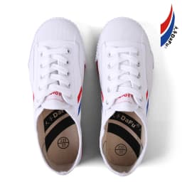 Dafu Kungfu Original Parkour Shoes Classical Training Shoes Martial Arts Sneakers White 3005