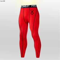 Rashguard Men's Compression Tight Pants Fitness Sport Running Leggings Men Anime Guts Gym Athletic Quick Dry Trousers Men