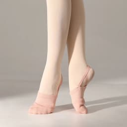 Girls Rhythmic Gymnastics Shoes Women Adult Children Half Sole Jazz Ballet Dance Shoes Half Toe Shoes Woman Belly Dancing Shoes