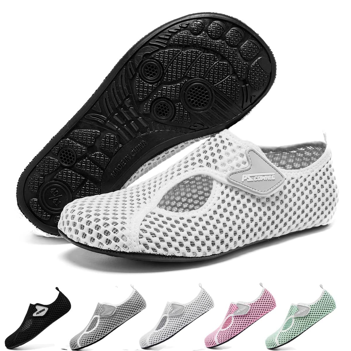 Wide Version Outdoor Water Shoes Comfortable Quick Drying Beach Socks Barefoot Shoes Men Women Swimming Sneakers Yoga Casual Sho