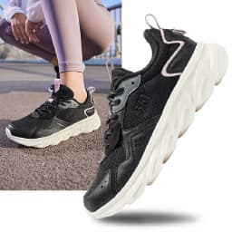 361 Degrees Women Running Sport Shoes Lightweight Non-Slip Shock-absorption Breathable Mesh Girl Sneaker Female 682232212