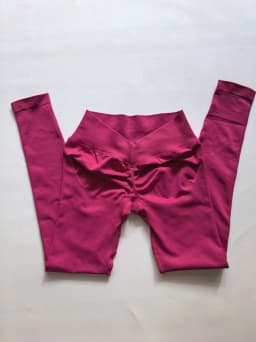 Scrunch Booty V-waist Hip Lifting Fitness Gym Running Workout Sports Tights Sporty Leggings Woman Seamless Yoga Pants