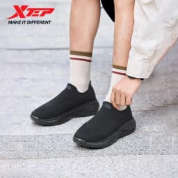 Xtep Anti-Slip Lightweight Soft Mid sole Rebound For Male Breathable Comfortable Casual Shoes 874219320013
