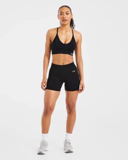Brand Seamless Yoga Shorts — Butt-Lifting Fitness Shorts, Women's Stretchy Compression Shorts, Moisture-Wicking