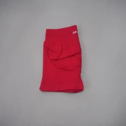 DF-LOGO Women High Waist Scrunch Butt Lift Yoga Shorts Squat Proof Push Up Workout Gym Running Fitness Athletic Sports Shorts