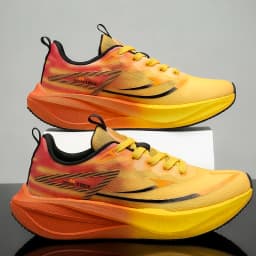Women’s Marathon Racing Shoes Men’s Carbon Fiber Racing Shoes Breathable Lightweight Comfortable Athletic Energy Return Sneaker