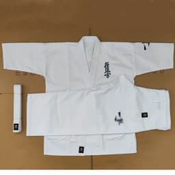 Quality Kyokushinkai Dogi Dobok Karate Uniform Kimono Gi Cloth For Kids Adult Free White Belt