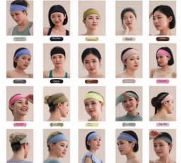 yoga Sports headband for men and women Sweatwapping headband Edge Yoga headband Headband