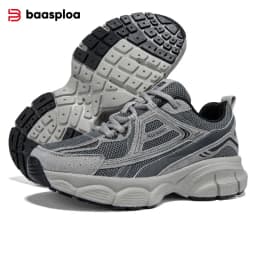 Baasploa Women Running Shoes Fashion Lightweight Mesh Non-slip Jogging Sneaker Female Outdoor Breathable Colorful Casual Shoes