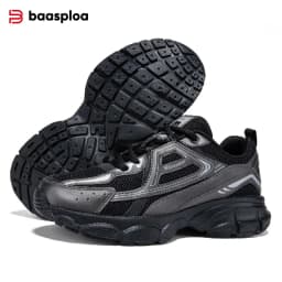Baasploa Women Running Shoes Fashion Lightweight Mesh Non-slip Jogging Sneaker Female Outdoor Breathable Colorful Casual Shoes