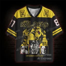 (ZZ) New Dark Series, Street Trendy Quick Drying Mesh Jersey, Sports Breathable Adult V-neck T-shirt, Handsome and Comfortable
