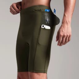 Mens Womens Running Shorts 5 Pockets Marathon Outdoor Sport Hiking Yoga Training Exercise Fitness Shorts Breathable Quick Drying