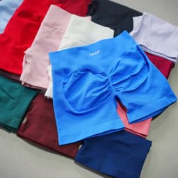 DFDK 2026 New Women High Waist Scrunch Butt Shorts Push Up Hip Lifting Squat Proof Gym Workout Running Sports Yoga Short Pants