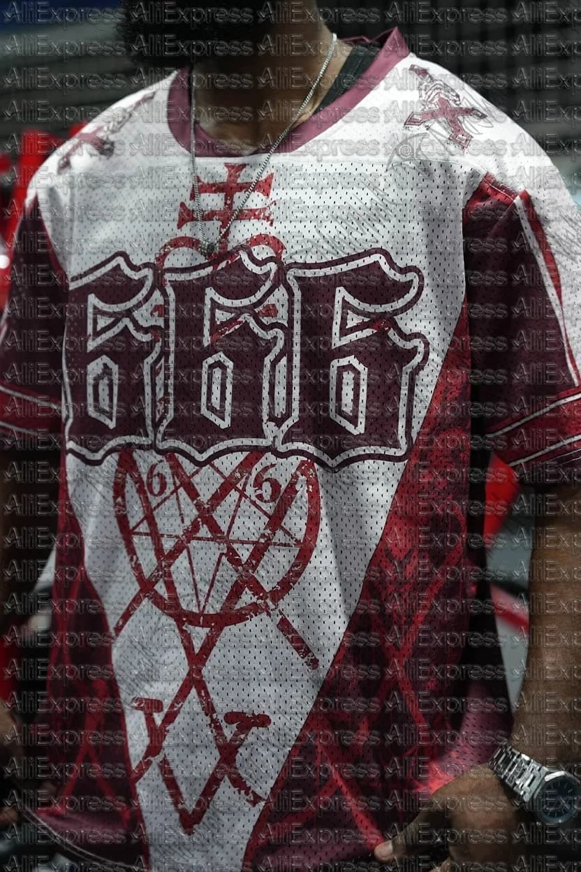 2026 New Movie Sports Fashion Adult and Children's Short Sleeve V-neck Street Eye Clothing Gothic Style Horror Fans Gift