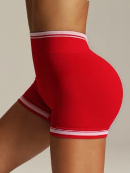 Women Yoga Shorts High Waist Workout Shorts Fitness Yoga Lift Butt Fitness Ladies Yoga Gym Running Short Pants Sportswear