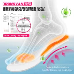 IRUNSVAN Heat 3.0 Lightweight Racing Running Shoes Comfortable And Shock-Absorbing Casual Men's And Women's Sports Shoes 172