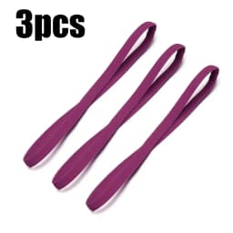 1-5Pcs Simple Unisex Sports Hairband Non-Slip Silicone Strip Sweat Guide Elastic Headbands Yoga Running Fitness Hair Accessories