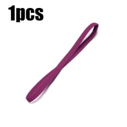 1-5Pcs Simple Unisex Sports Hairband Non-Slip Silicone Strip Sweat Guide Elastic Headbands Yoga Running Fitness Hair Accessories