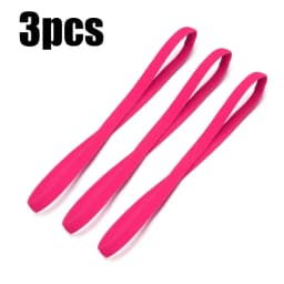 1-5Pcs Simple Unisex Sports Hairband Non-Slip Silicone Strip Sweat Guide Elastic Headbands Yoga Running Fitness Hair Accessories