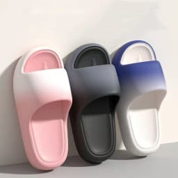 YUYIN Gradually Change Thick Bottom Soft Slippers for Men and Women in Summer Bathroom Non-slip Deodorant Sandals for Home Wear
