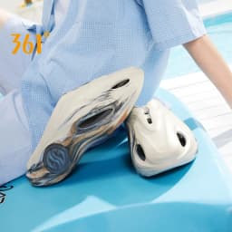 361 Degrees AG Whale 2 Men and Women's Trendy Slippers Anti-slip Deodorization Soft Comfortable Thick Bottom Slippers 672421103