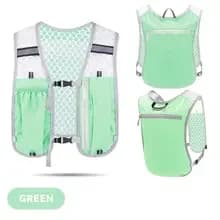 Unisex Running Hydration Vest, Water-Resistant Breathable Hydration Backpack for Running Hiking Cycling Trail Marathon Sports