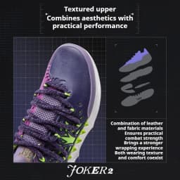 361 Degrees Joker 2 Low Men Basketball Shoes New Nikola Jokic Breathable Shock-Absorbing Wear-resistant Male Sneaker 672611110