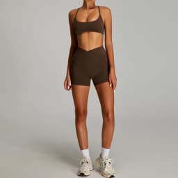 Women Outfits Yoga Suit 2PCS Sports Set Quick-Drying Gym Set Women Tracksuit Running Workout Short Sleeves Sports Yoga Clothing