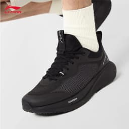 LI-NING SOFT GO 3 Men's Lightweight Comfortable citywalk Shoes Soft Thick Heel Sports Casual Shoes AGLW001