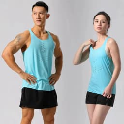 Mens Ultra-Light Quick-Dry Running Vest Summer Breathable Men Tops Marathon Athletics Fitness Gym Sport Training Workout Apparel