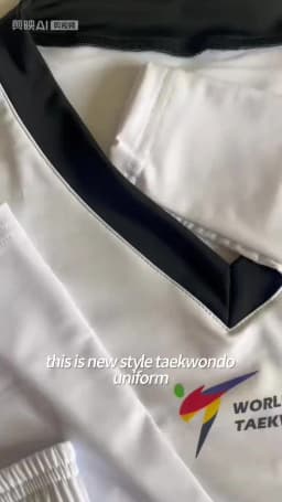 New HOT SALE Tight-Fitting Taekwondo Uniforms Quick-Drying Stretchable 110-200cm Kids Adults Black White Collar Beginner Suit